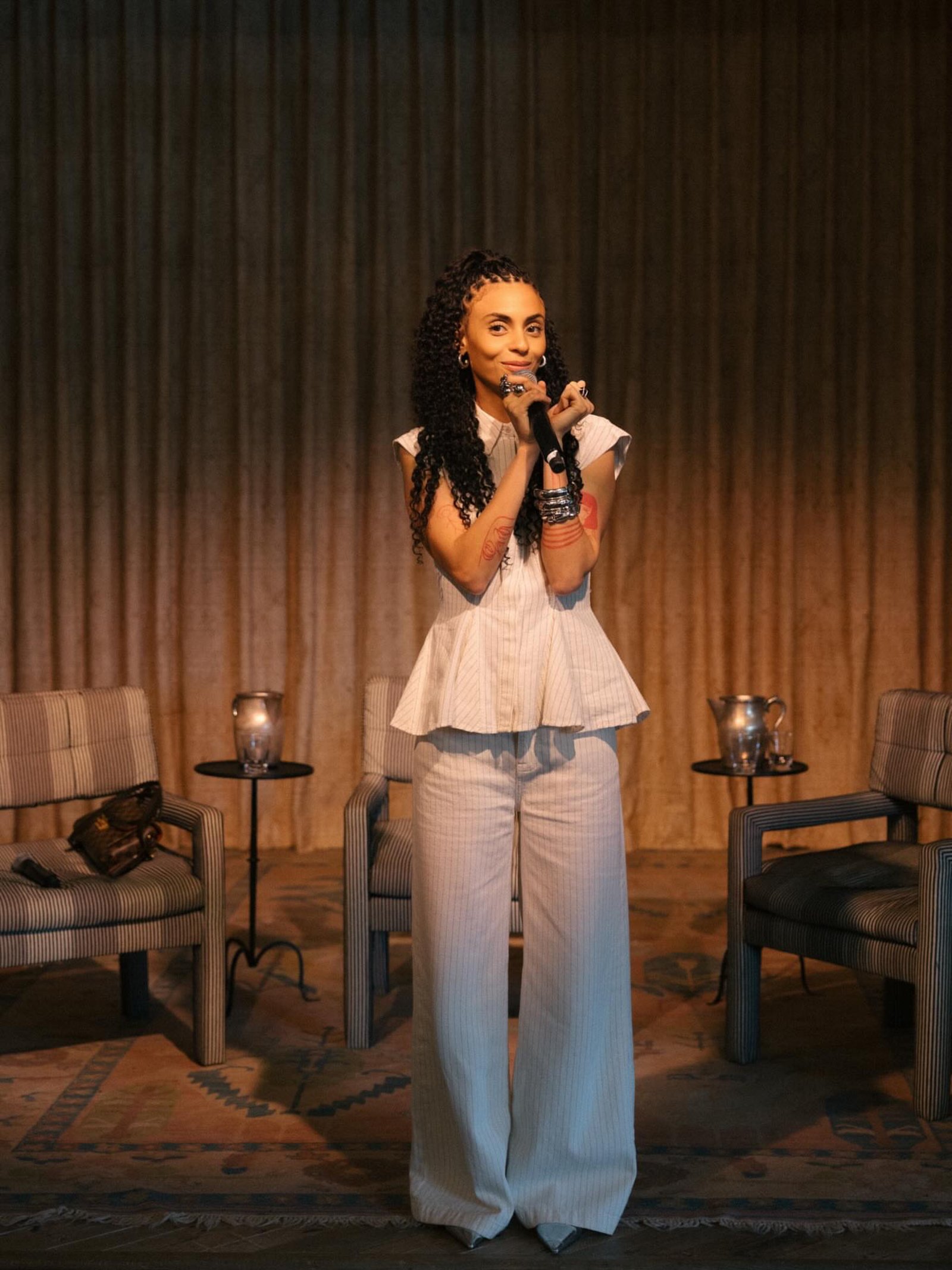 Women in Music speakers in conversation during a panel at Soho House