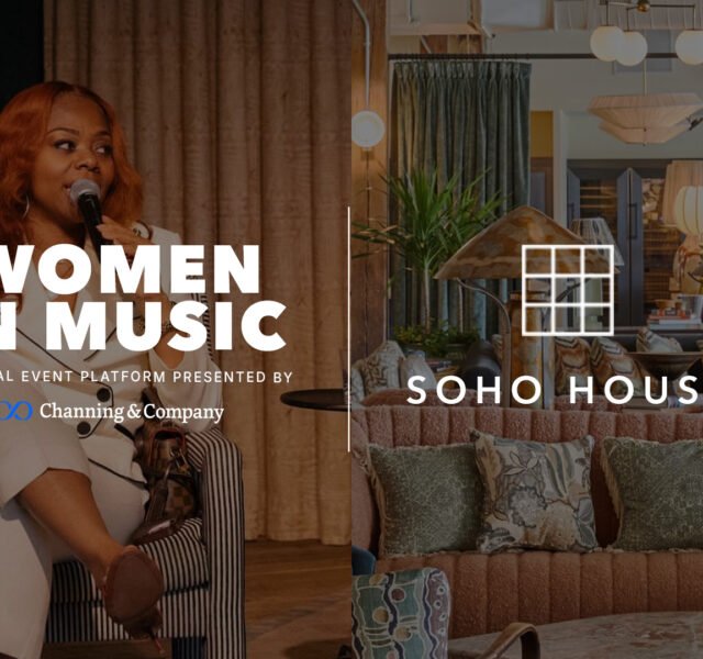 Women in Music x Soho House campaign artwork for the multi-city event series.