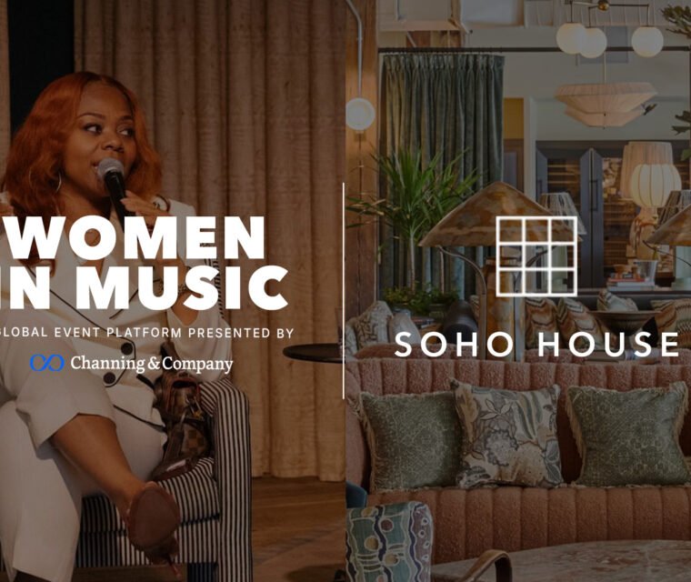 Women in Music x Soho House campaign artwork for the multi-city event series.