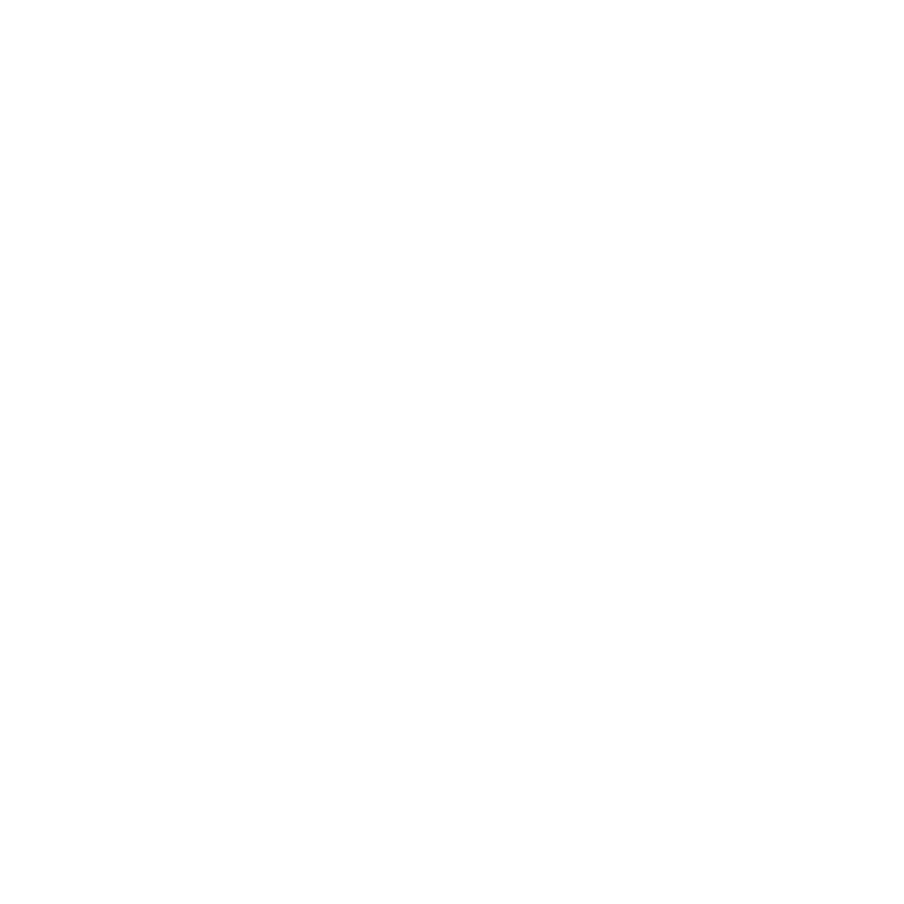 Geometric Black People Golf B monogram with negative space forming the head, body and swing of a golfer.