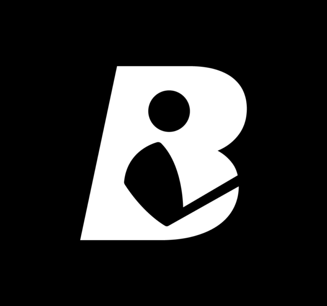 Black People Golf brand identity featuring the custom B monogram and stacked wordmark designed by Channing & Company for Johnson Capital Planning.