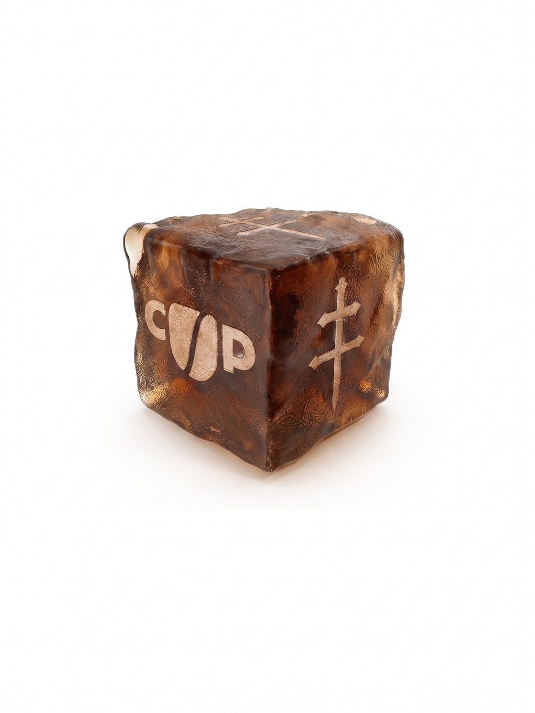The D’USSÉ XO Coffee Cube transformed coffee into the ice itself, creating a differentiated luxury serve that evolved in flavor as the cube melted into the cognac.